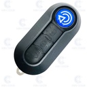 MANDO ZEDFULL GRANDE PUNTO, 500, 500L, BRAVO, DUCATO, DOBLO, FIORINO 3 BOTONES PCF7946 433 Mhz SIP22