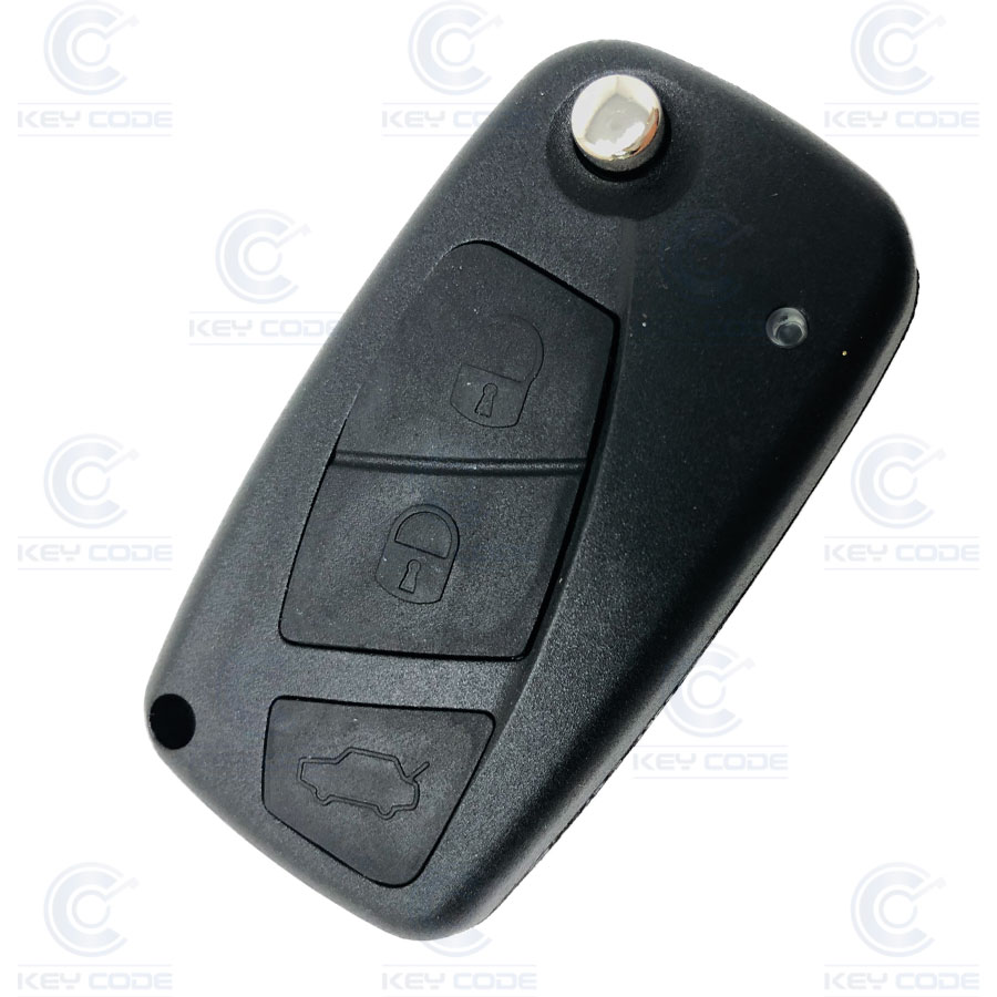 MANDO PLEGABLE DE 3 BOTONES DE FIAT STILO Y LINEA ID48 