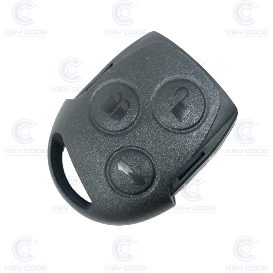 TELECOMMANDE FOCUS, MONDEO, FIESTA FIXE 3 BOUTONS SANS EBAUCHE NI TRANSPONDEUR (1233203, 1235189, 1233541) 433 mhz ASK