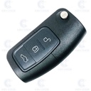 MANDO PLEGABLE FORD DE 3 BOTONES PARA FOCUS, MONDEO, FIESTA (1337641, 1753886) 4D60 80 bits 433 mhz