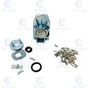 FORD FIESTA +2006, TRANSIT, TOURER AND COURIER DISASSEMBLED DOOR LOCK HU101 (1761359)