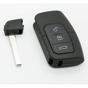 FORD 3 BUTTONS KEYLESS REMOTE CASE WITH BLADE -HU101 