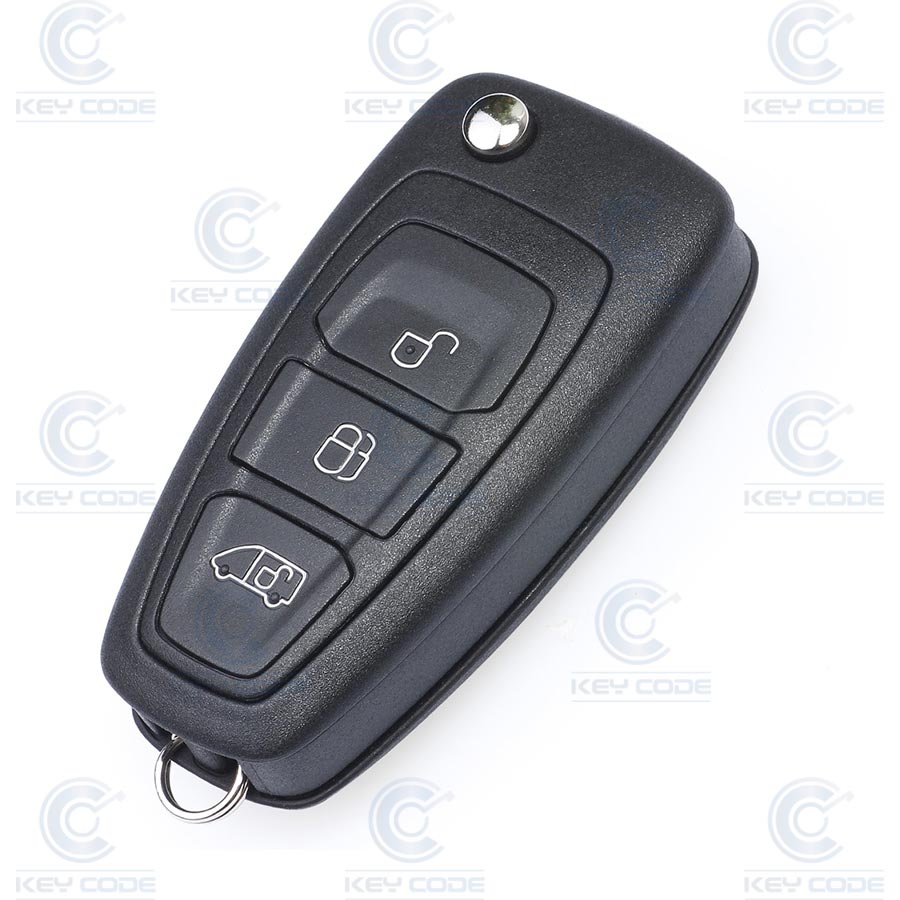 COQUE TELECOMMANDE PLIABLE 3 BOUTONS HU101 FORD VAN LARME HU101