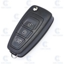 COQUE TELECOMMANDE PLIABLE 3 BOUTONS HU101 FORD VAN LARME HU101