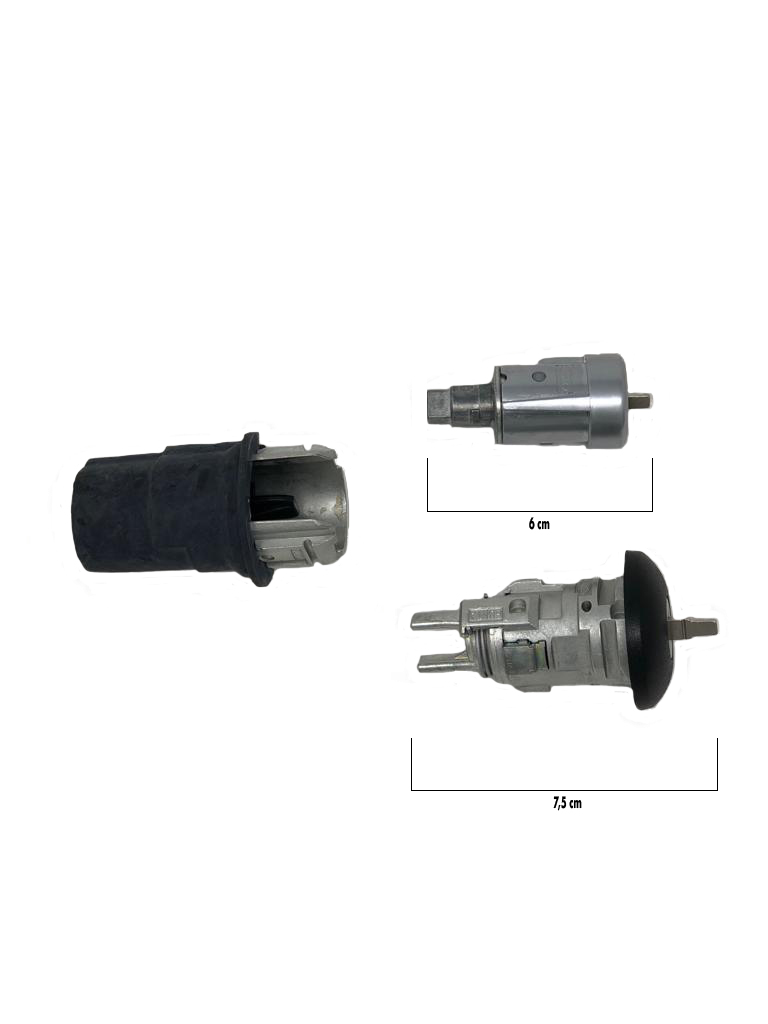 KIT SERRURES DEMARREUR, PORTE (LONG) ET CAPOT POUR NOUVEAU FORD TRANSIT HU101 (GK31V22050 EA) - ORIGINALE