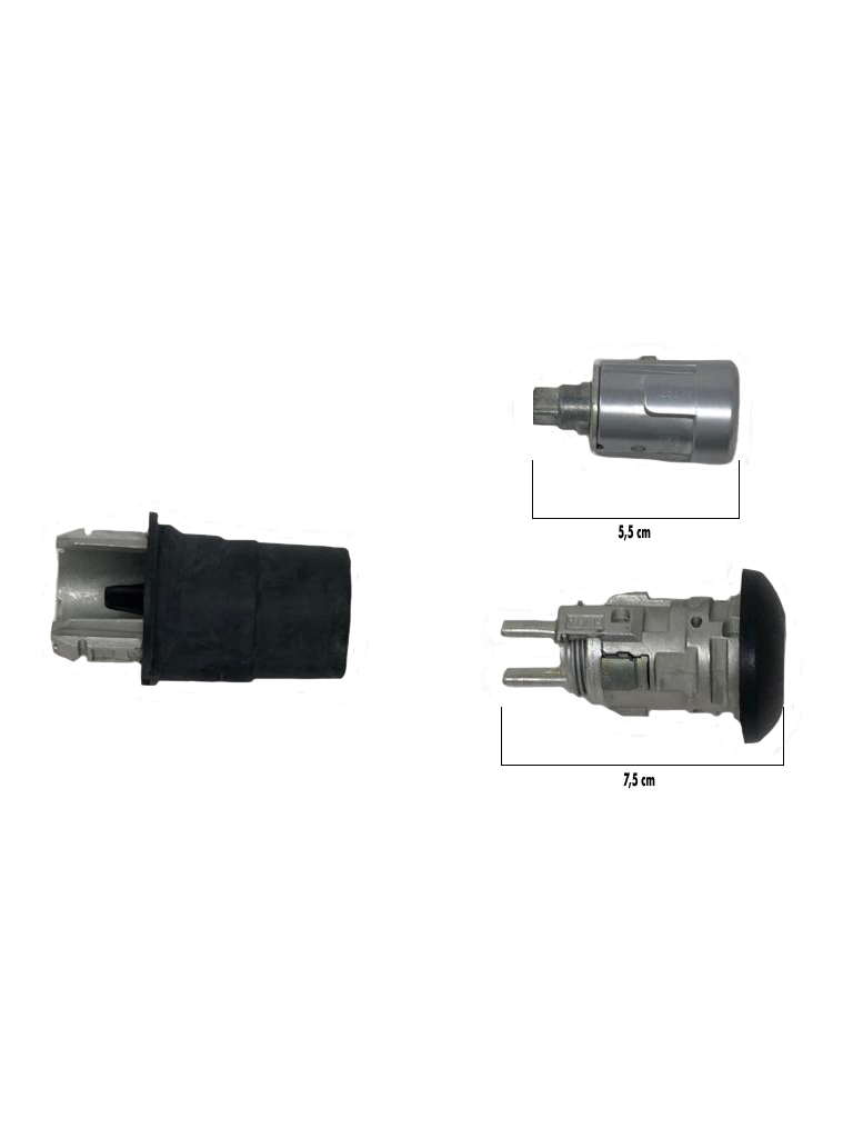 KIT SERRURES DEMARREUR (COURT), PORTE (LONG) ET CAPOT POUR NOUVEAU FORD TRANSIT HU101 (BK31V22050 GB) - ORIGINALE