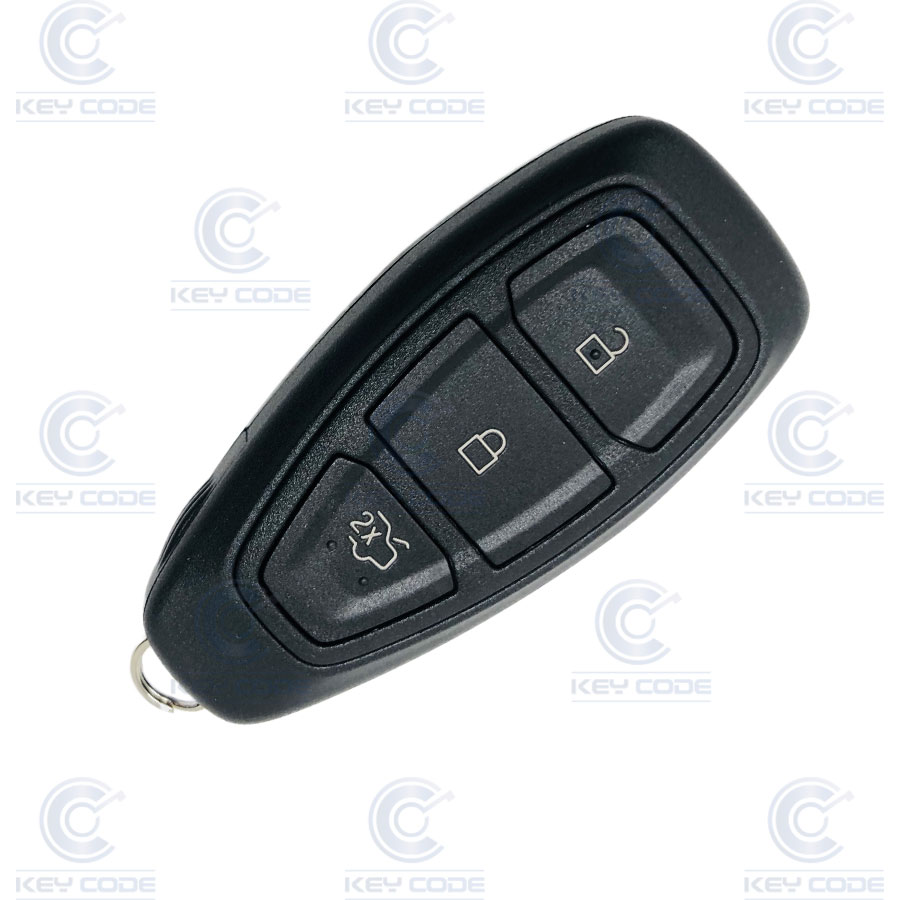 MANDO FORD FOCUS, MONDEO, FIESTA INTELIGENTE KEYLESS 3 BOTONES LAGRIMA ID63 80 bits (1713499, 1756409, 2026900, 2179611, 2520983) (07+)  433 Mhz