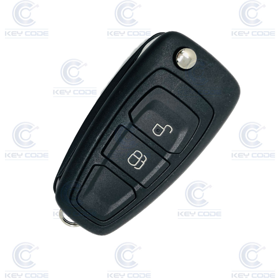 FORD RANGER 2 BUTTONS FLIP REMOTE WITHOUT KEY BLADE (5WK50165, 1734092, 1814078, 1919604) ID63 433 mhz FSK 