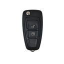 MANDO PLEGABLE DE 2 BOTONES CON FORMA DE LAGRIMA DE FORD RANGER (5WK50165, 1734092, 1814078, 1919604) ID63 SIN ESPADIN 433 mhz FSK - ORIGINAL 