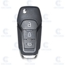 FLIP REMOTE KEY WITH 3 BUTTONS FOR FORD FOCUS, MONDE, S-MAX +2018 (2089152) ID49