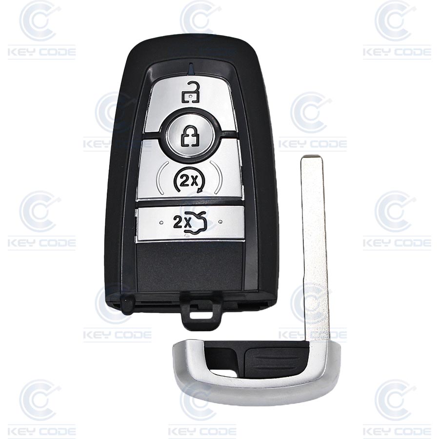 TELECOMMANDE KEYLESS 4 BOUTONS POUR FORD MONDEO, FUSION, EXPLORER NCF29A1 HITAG PRO 49 CHIP 433Mhz FSK
