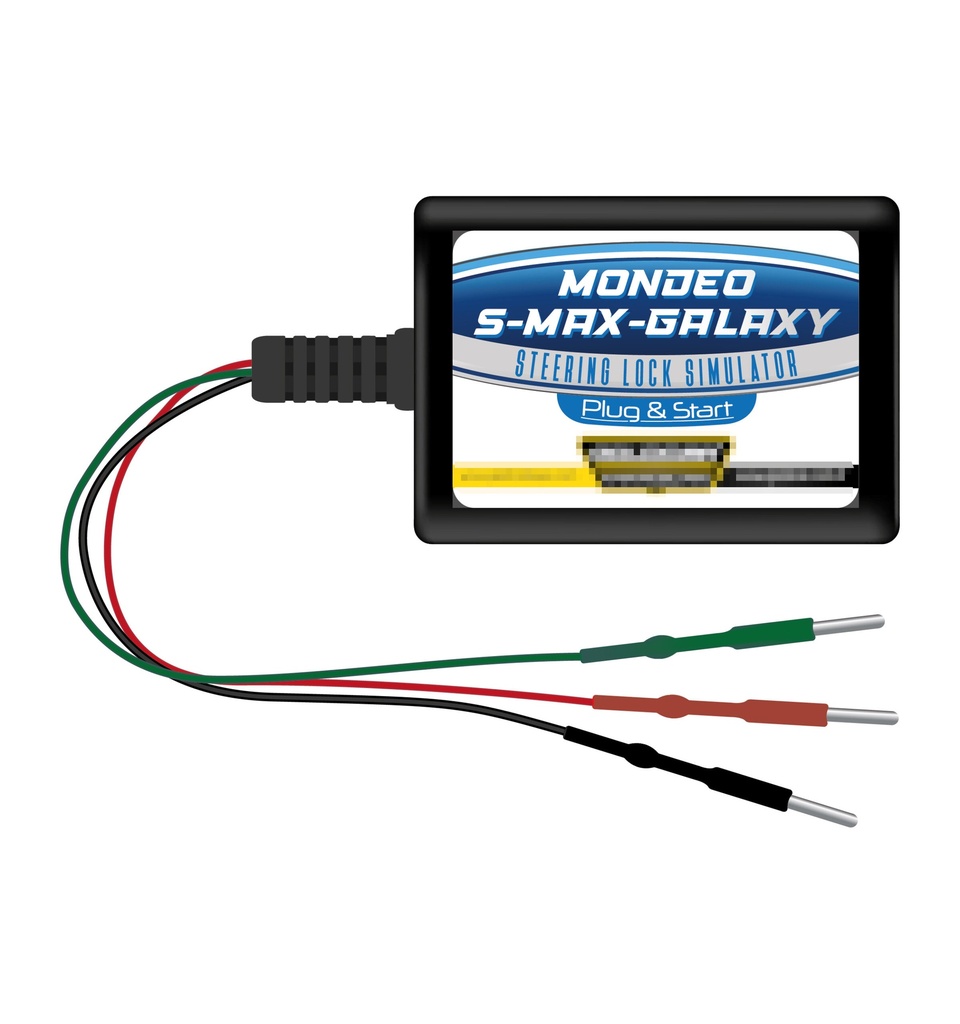 STEERING LOCK EMULATOR FOR FORD MONDEO, S-MAX, GALAXY (PLUG & START)