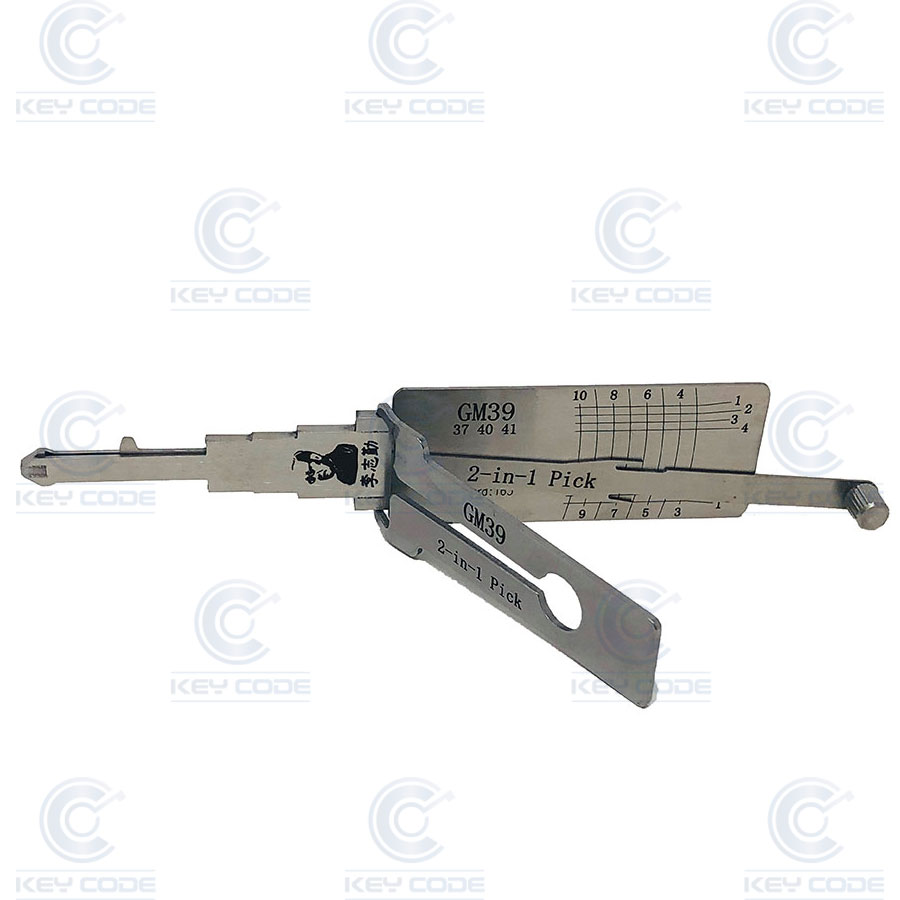 GANZUA LISHI 2 EN 1 GM39 GENERAL MOTORS