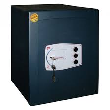 CAJA DE SEGURIDAD CON CERROJO DE DOBLE LLAVE Y COMBINACIÓN DE 3 PUNTOS TECHNOMAX GMD/7 (49 x 43 x 40 CM)