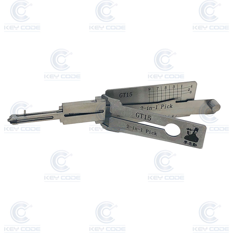 GANZUA LISHI 2 EN 1 GT15 FIAT