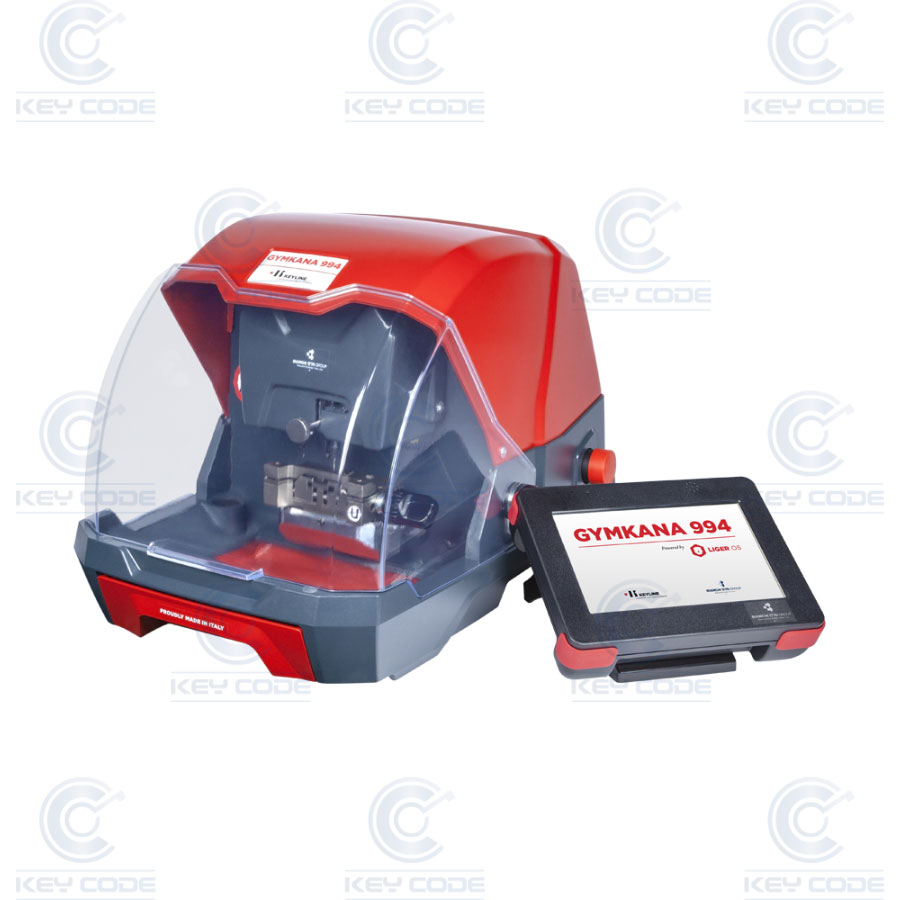 MÁQUINA ELETRÓNICA DE CORTE DE CHAVES PLANAS, LASER, TIBBE E SIMPLEX KEYLINE GYMKANA 994 COM CONSOLA
