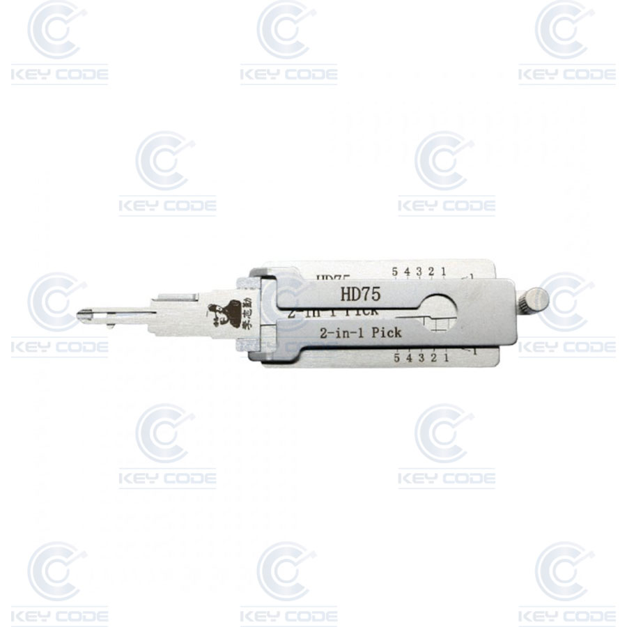 GANZUA LISHI 2 EN 1 HD75 HONDA / Antireflejo