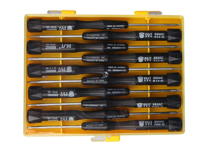 KIT OF 10 PRECISION SCREWDRIVERS