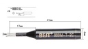 POINTE POUR FER A SOUDER 17 MM/2 MM