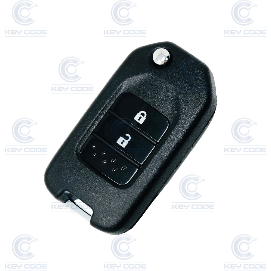 TELECOMMANDE PLIABLE AVEC 2 BOUTONS POUR HONDA CIVIC, CR-V (+2015) PCF7952 ID47 HITAG (35118-TV0-E20) 433 mhz - ORIGINALE