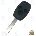 COQUE TELECOMMANDE HONDA FIXE HON66 3 BOUTONS DURASHELL - QUALITÉ SUPÉRIEURE