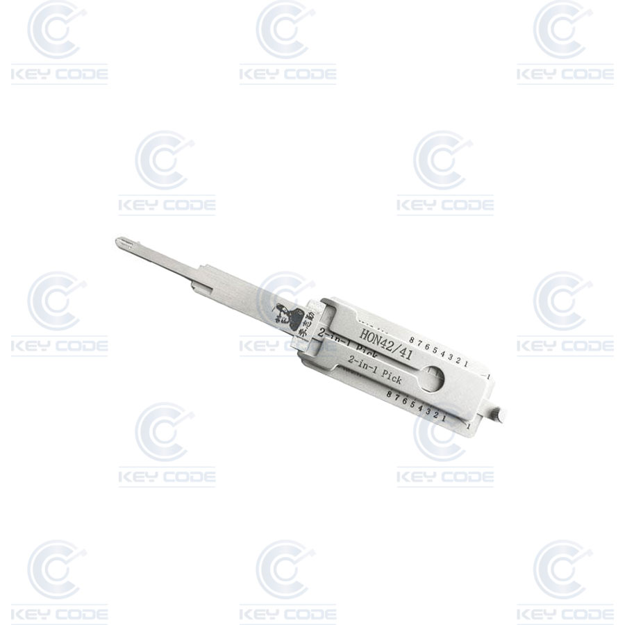 GANZUA LISHI 2 EN 1 HON41/42 HONDA MOTOCICLETA / ANTIREFLEJO 
