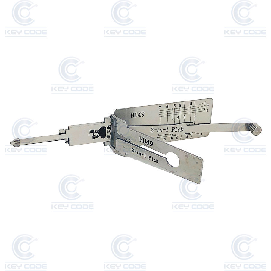 GANZUA LISHI 2 EN 1 HU49 AUDI, SEAT, VOLKSWAGEN