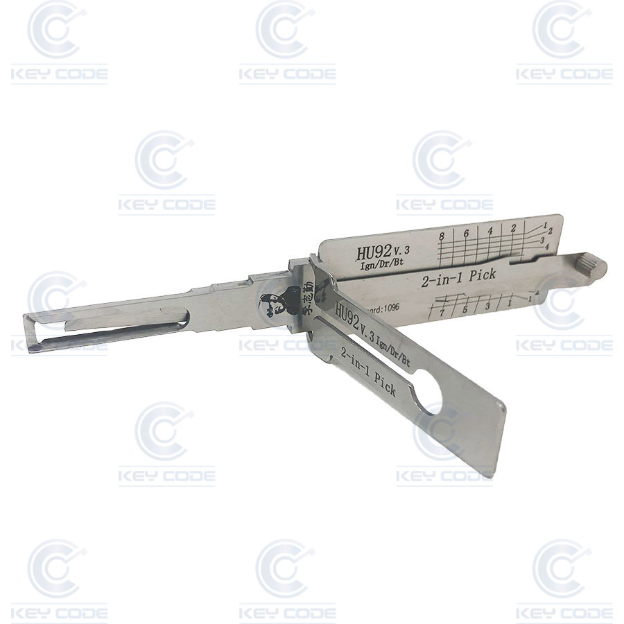 GANZUA LISHI 3 EN 1 HU92 TWIN LIFTER