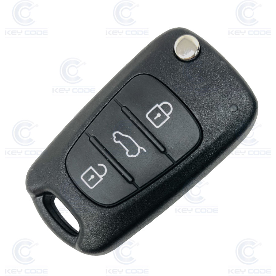 FOLDABLE 3-BUTTON REMOTE HYUNDAI ELANTRA (954303X100, 954303X101) PCF7936 ID46 433 MHZ - ORIGINAL