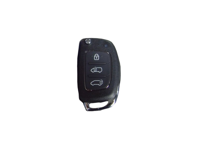 FOLDABLE 3-BUTTON REMOTE HYUNDAI 4D60 (9581059100) 433 MHZ - ORIGINAL