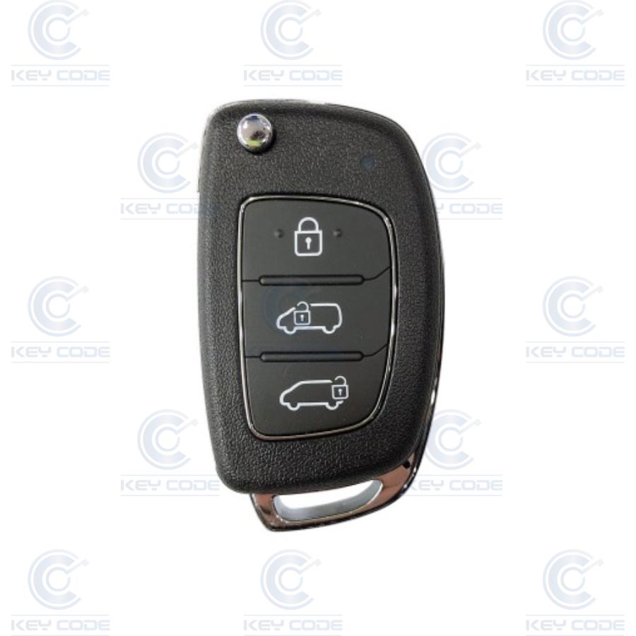 MANDO PLEGABLE HYUNDAI H350 DE 3 BOTONES (9581059000) 433 Mhz - ORIGINAL -  