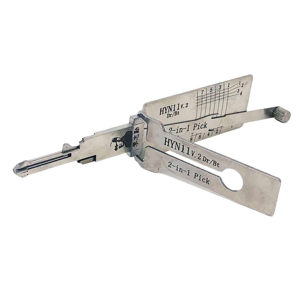 GANZUA LISHI 2 EN 1 HYN6-HYN11 HYUNDAI, KIA (MALETERO Y PUERTA)