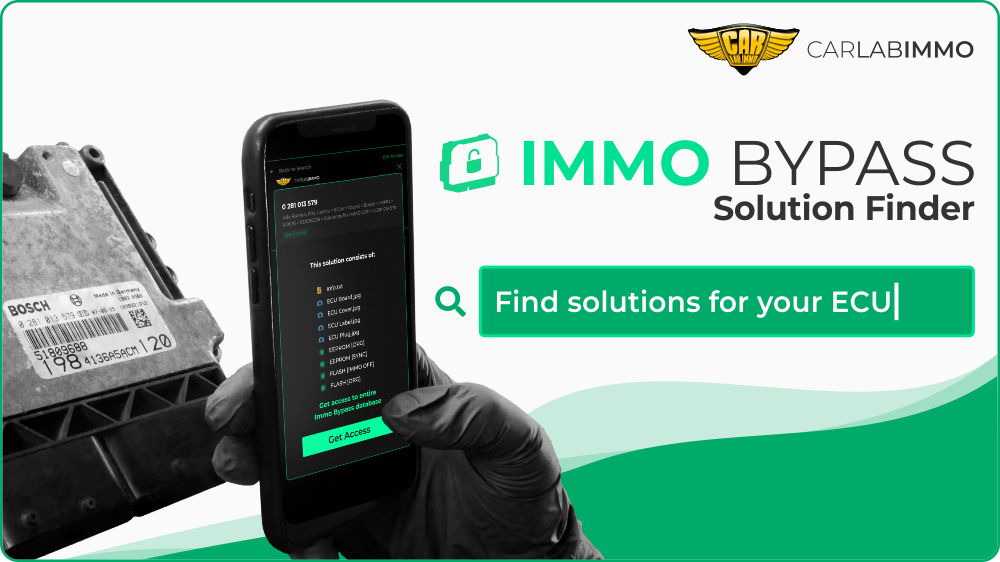 [IMMO-BYPASS] IMMOBILIZER DATABASE IMMO BYPASS SOFTWARE