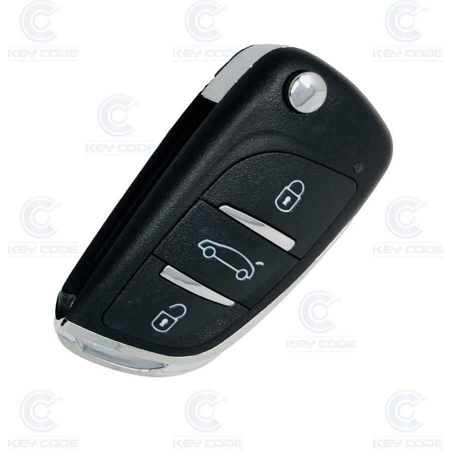 UNIVERSAL REMOTE KEY WITH 3 BUTTONS PSA SHAPE FOR HANDY BABY II