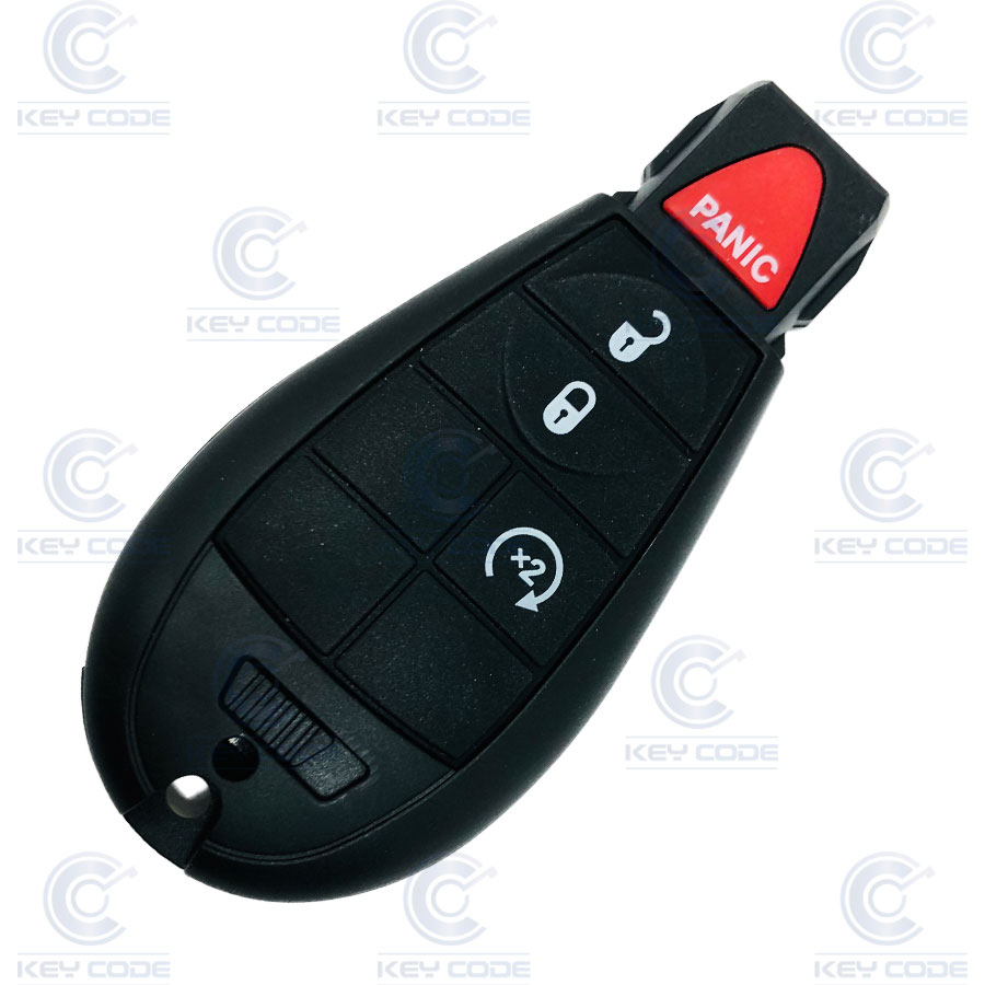 JEEP GRAND CHEROKEE (+2012) 3+1 BUTTON FOBIK REMOTE (56046733AA) ID46 HITAG 2 PCF7961 433 MHZ