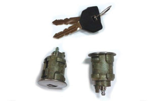 DISASSEMBLED DOOR LOCK JEEP WRANGLER (02-03)