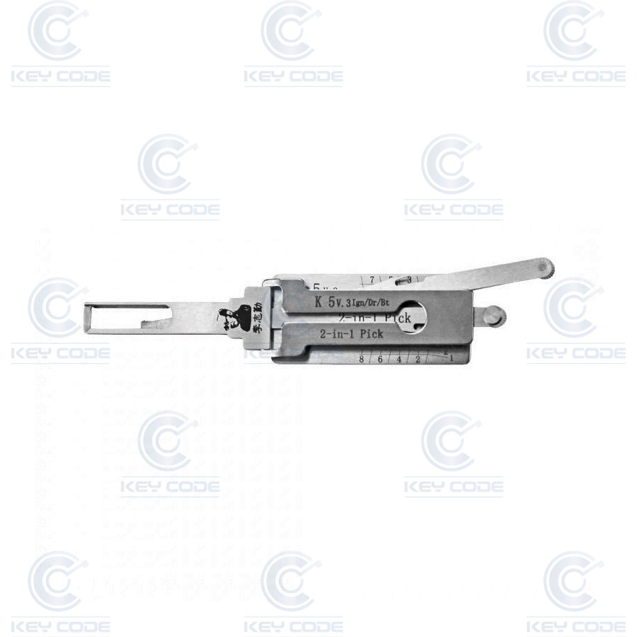 GANZUA LISHI 2 EN 1 K5 KIA, HYUNDAI, K5, KK12 / ANTIREFLEJO