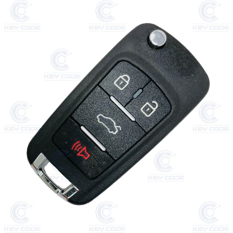 TELECOMMANDE OPEL PLIABLE DE 4 BOUTONS POUR KEYDIY B18