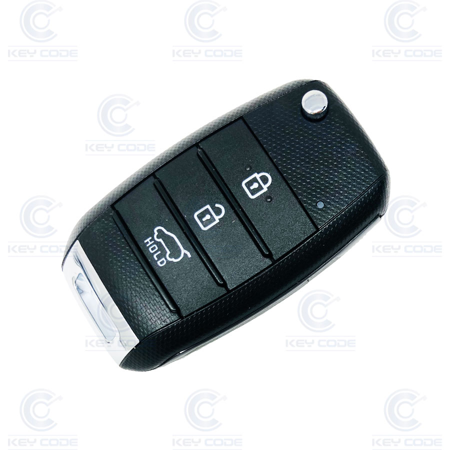 MANDO PLEGABLE KIA 3 SPORTAGE BOTONES (6D60) (95430D9200)  SIN ESPADIN 433 Mhz - ORIGINAL