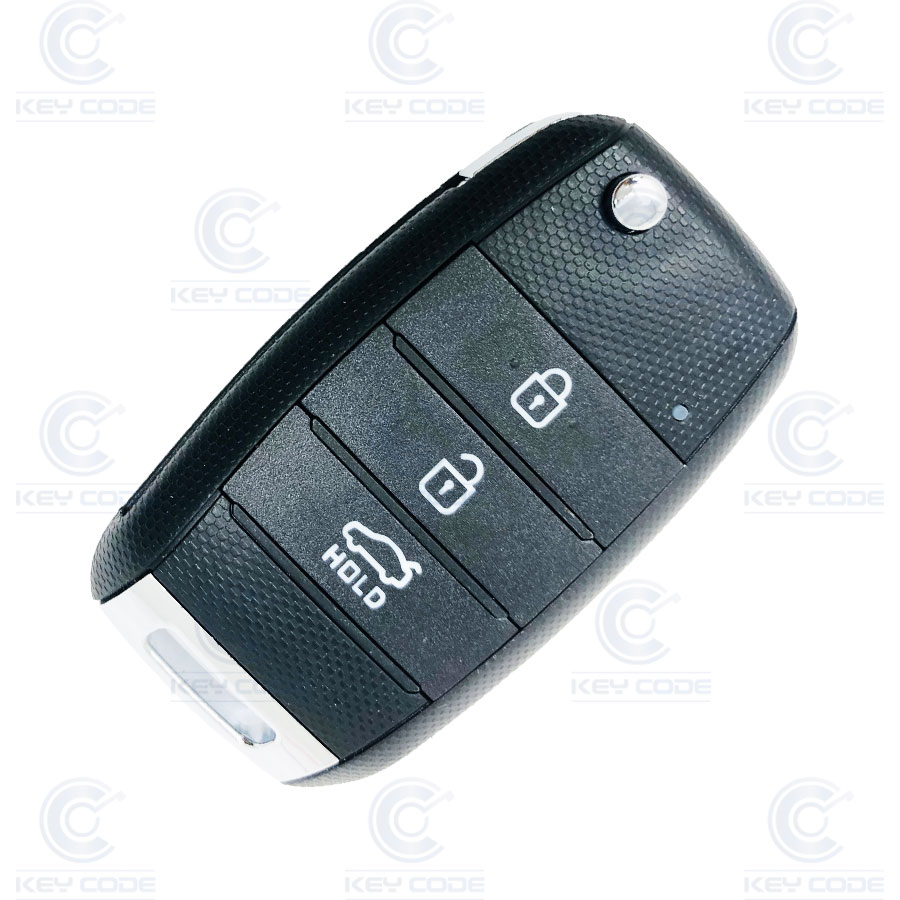 FOLDABLE 3-BUTTON REMOTE KIA CARENS (95430A4200) ID60 6F 433 MHZ - ORIGINAL