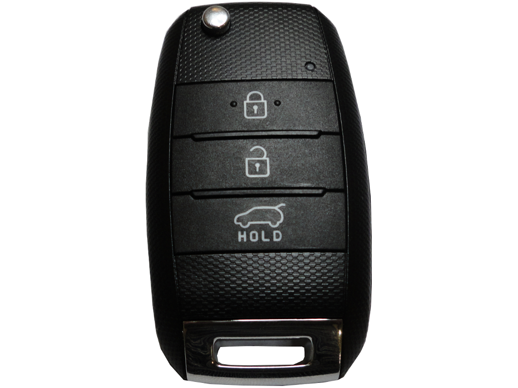[KI43CS3B-M] CARCASA PLEGABLE 3 BOTONES KIA/HYUNDAI SPORTAGE/CEED  MODERNOS TOY43