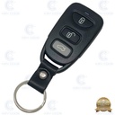 KIA AND HYUNDAI 3 BUTTON REMOTE CASE WITH BATTERY ON BOARD- PREMIUM QUALITY
