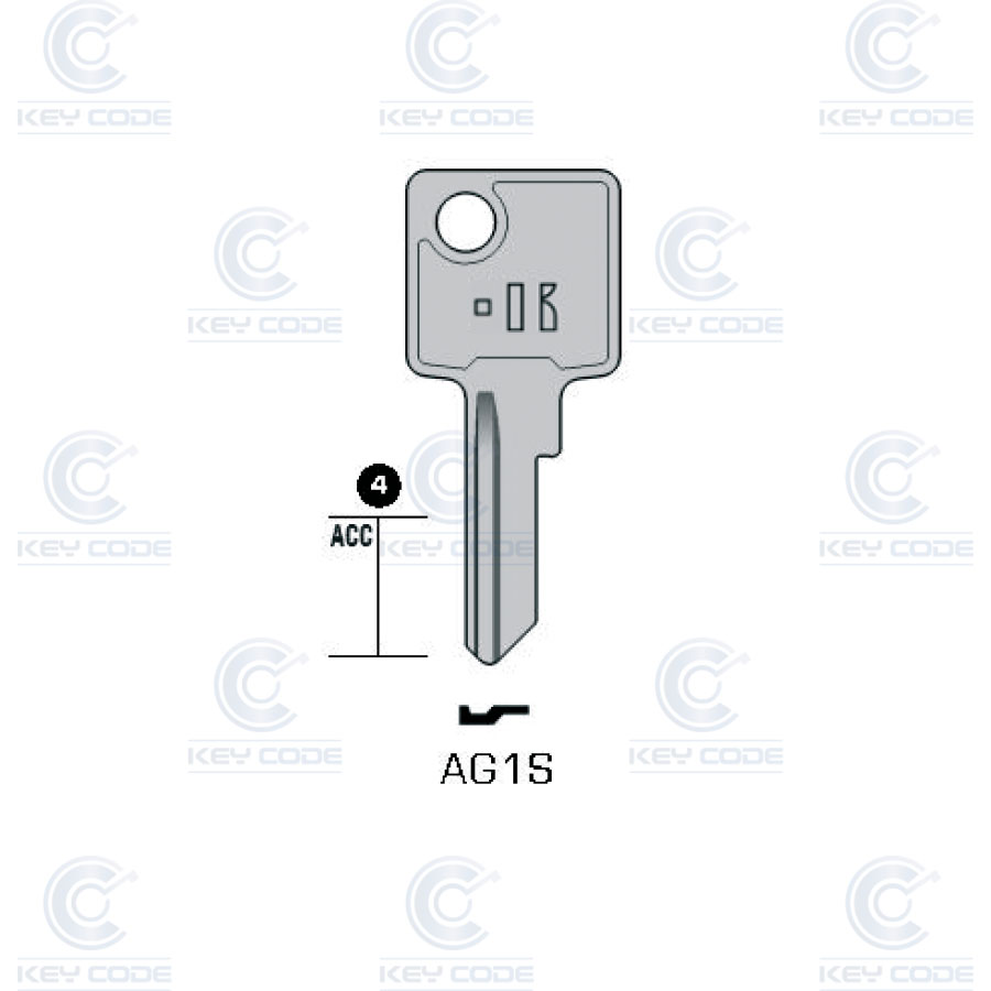 LLAVE KEYLINE AG1S (MA2, MQ-1I)