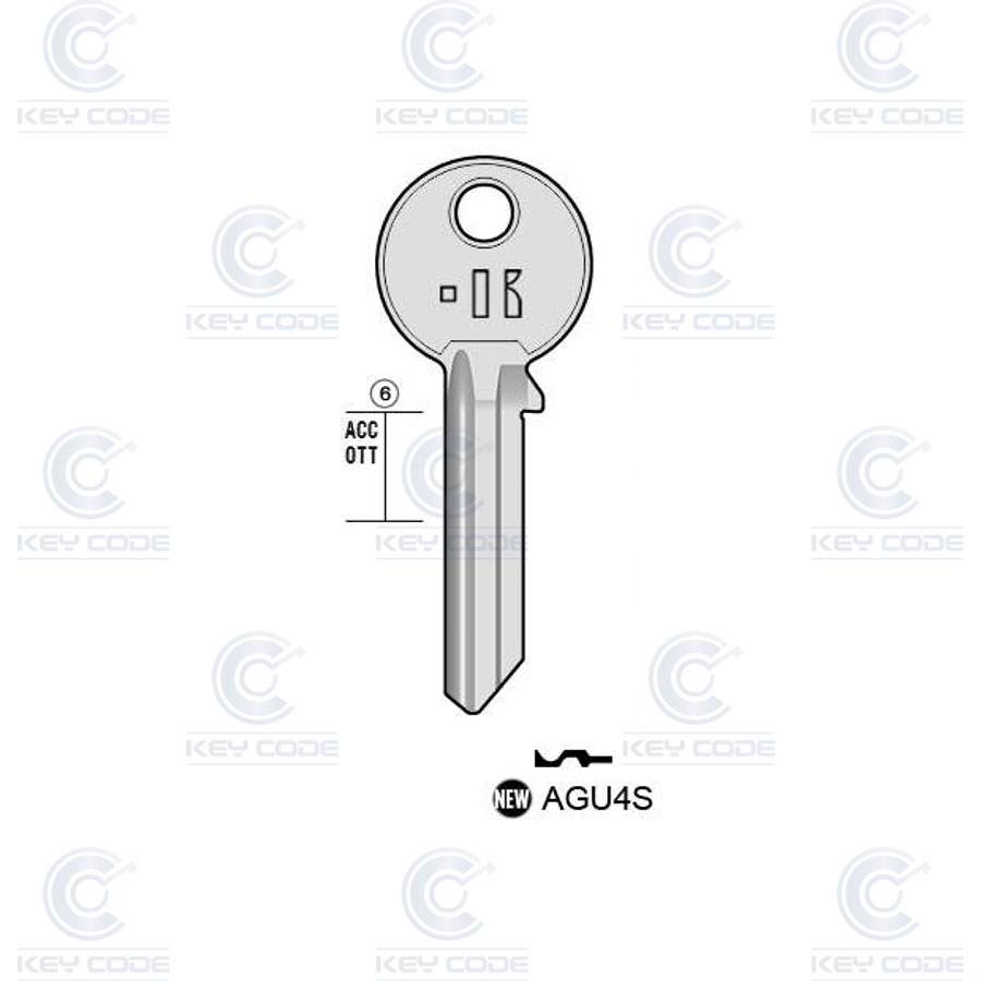 LLAVE KEYLINE AGU4S (AG4R, AG-11D)