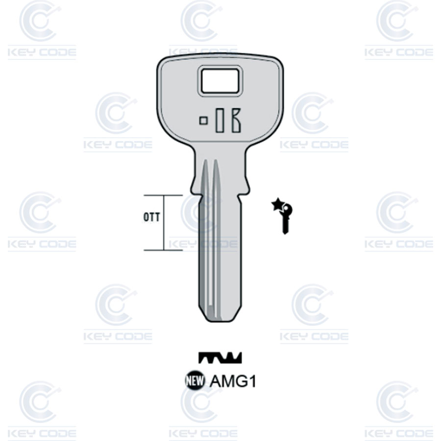 LLAVE DE PUNTO KEYLINE AMG1 (AMG-8D, AMG1R)