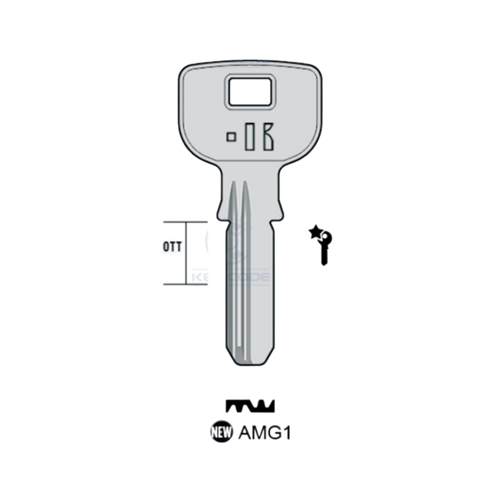 LLAVE DE PUNTO KEYLINE AMG1 (AMG-8D, AMG1R)