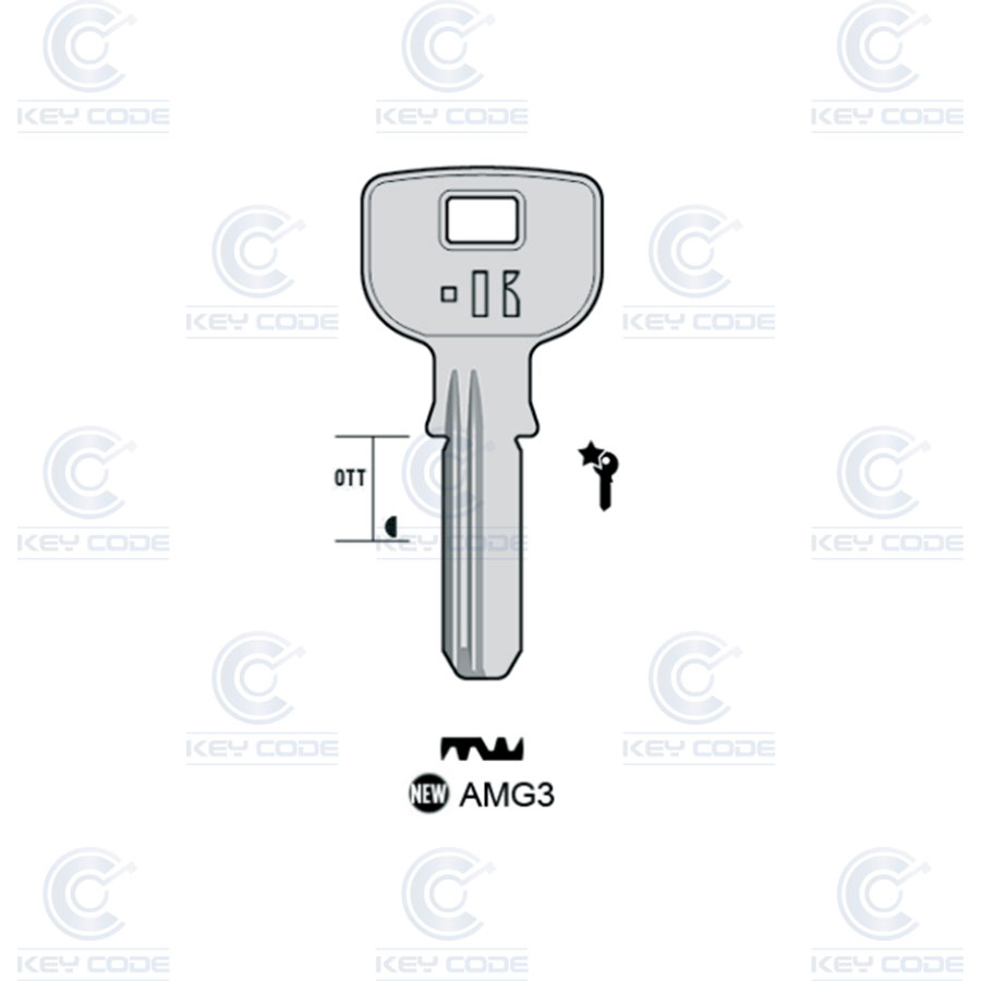 LLAVE DE PUNTO KEYLINE AMIG AMG3 (AMG-10D)