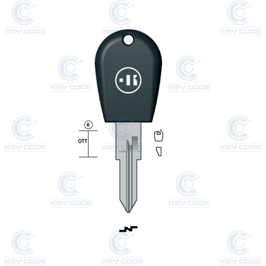 POD KEY ALFA ROMEO AR16 (GT16, AF-14P)