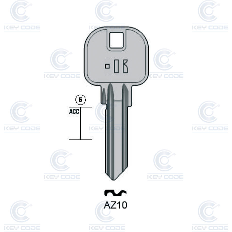 LLAVE KEYLINE AZ10 (AZ-17D)