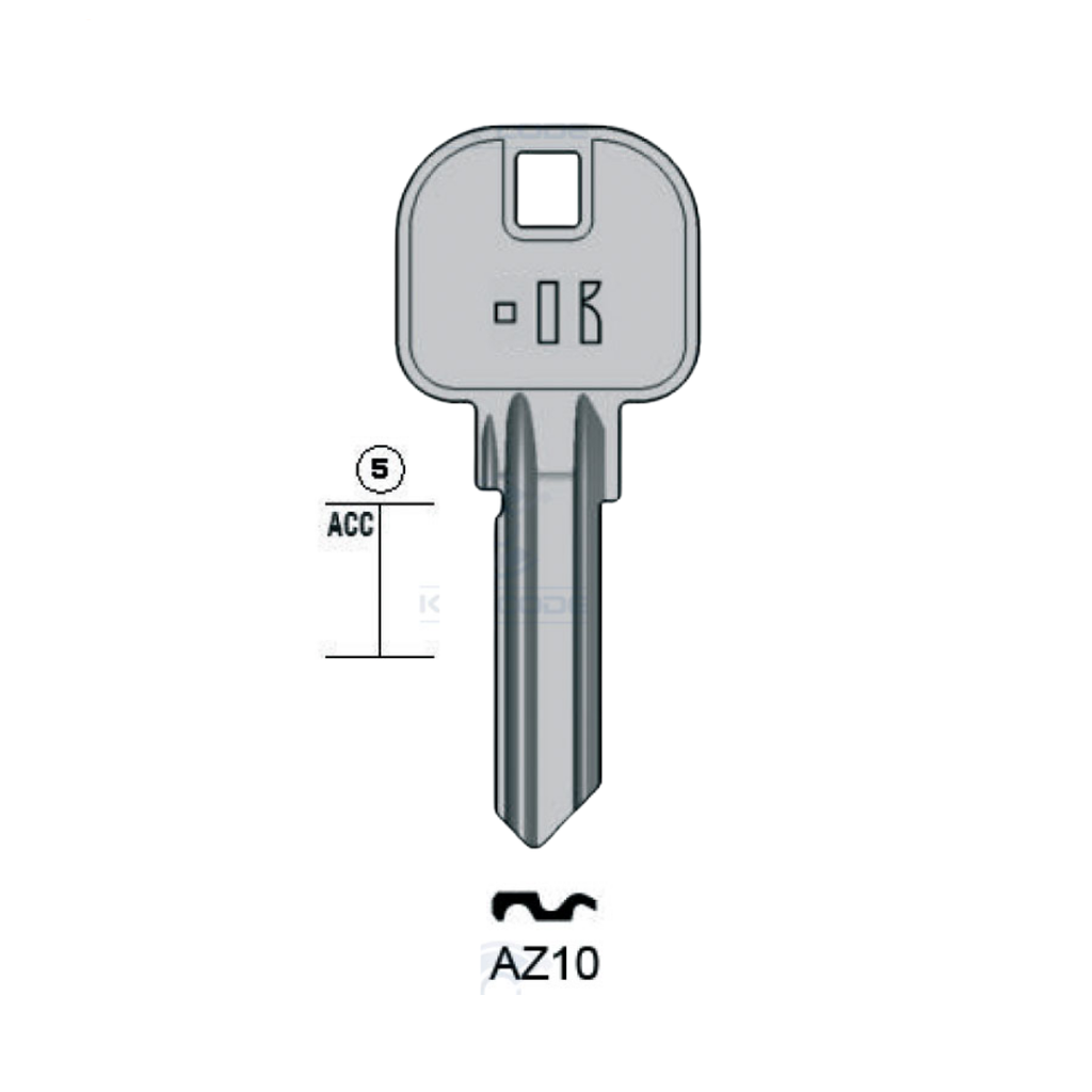 LLAVE KEYLINE AZ10 (AZ-17D)